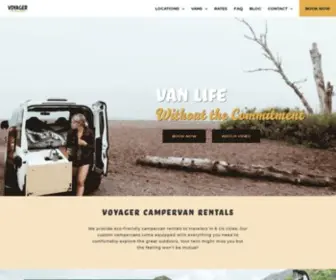 Voyagercampervans.com(Voyager Campervans) Screenshot