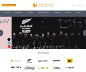 Voyagerluggage.com(Voyager Luggage quality engineered luggage in New Zealand and Australia) Screenshot