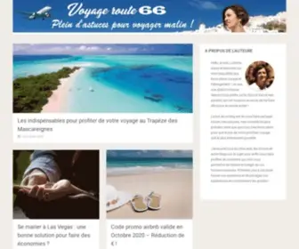 Voyageroute66.com(Tout sur les locations Airbnb et comment voyager) Screenshot