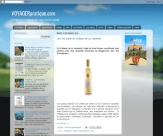 Voyagerpratique.com(Normandie) Screenshot