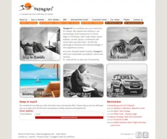 Voyagerszambia.com(Voyagers® Zambia) Screenshot