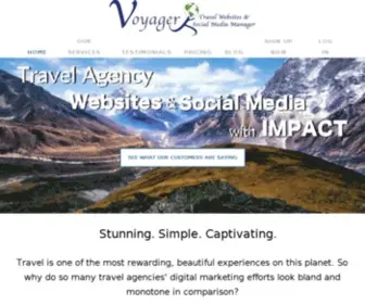 Voyagerwebsites.com(Voyager Websites and Social Media) Screenshot