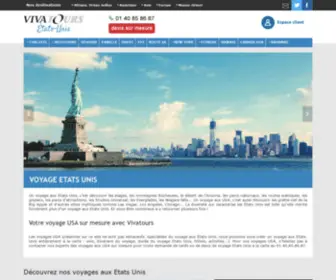 Voyages-Etats-Unis.com(Voyage Etats Unis) Screenshot