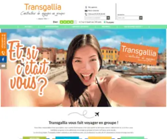 Voyages-Groupes-Transgallia.com(Transgallia Voyage Groupe) Screenshot