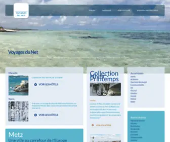 Voyagesdunet.com(Voyages du Net) Screenshot