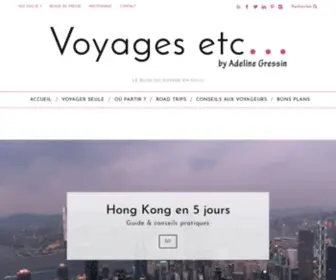 Voyagesetc.fr(Voyages etc) Screenshot