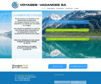 Voyagesetvacances.ch(Croisières) Screenshot