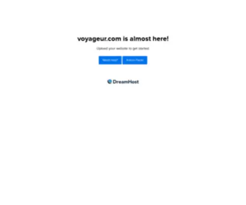 Voyageur.com(Voyageur) Screenshot