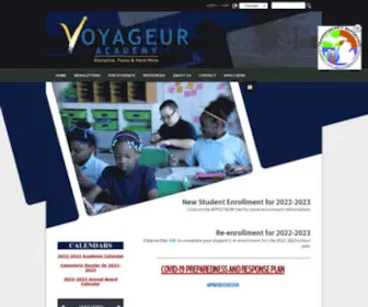 Voyageuracademy.com(Voyageur Academy) Screenshot