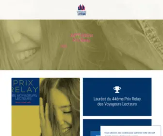 Voyageurslecteurs.fr(Prix Relay des Voyageurs LecteursVoyageurs Lecteurs) Screenshot