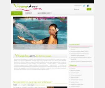 Voyagidees.com(Idées) Screenshot
