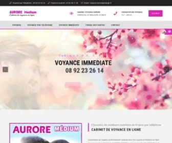 Voyance-Aurore.fr(Aurore Voyante Médium) Screenshot