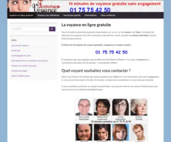 Voyance-EN-Ligne-Gratuite.eu(Voyance en ligne gratuite) Screenshot