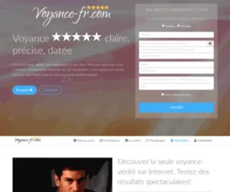 Voyance-FR.com(Voyance de qualité 5 étoiles par internet (et mail/email)) Screenshot