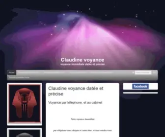 Voyanceclaudine.com(ésotérisme) Screenshot