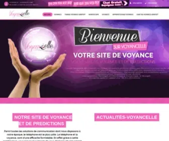 Voyancelle.com(Voyance en ligne audiotel et tchat 100% gratuite) Screenshot