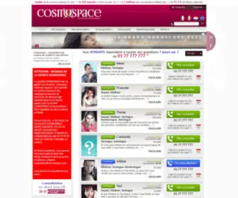 Voyanceprivee.org(Cosmospace : Consultation de Voyance de Qualité depuis 25 ans) Screenshot