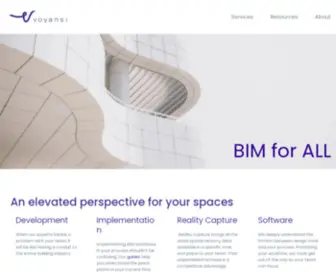 Voyansi.com(BIM Services and Solutions) Screenshot
