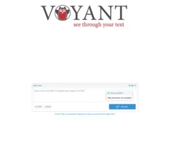 Voyant-Tools.org(Voyant Tools) Screenshot