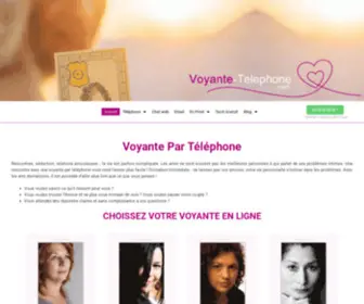 Voyante-Telephone.com(Voyante) Screenshot