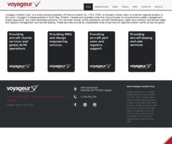 Voyav.com(Voyageur Aviation Corp) Screenshot