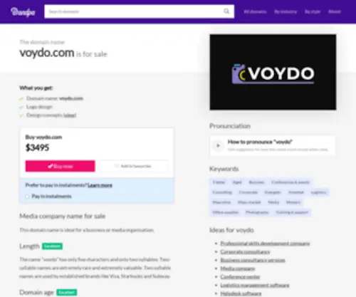 Voydo.com(Voydo) Screenshot