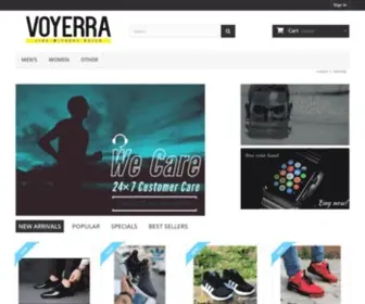 Voyerra.com(Voyerra online shopping website) Screenshot