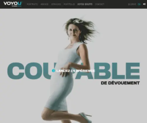 Voyoucommunications.com(Agence de publicité) Screenshot