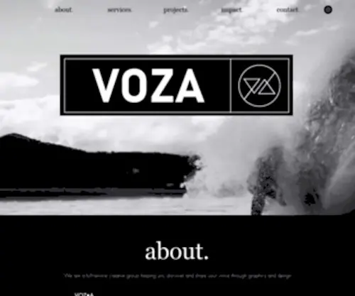 Vozacreative.com(VOZA Creative) Screenshot