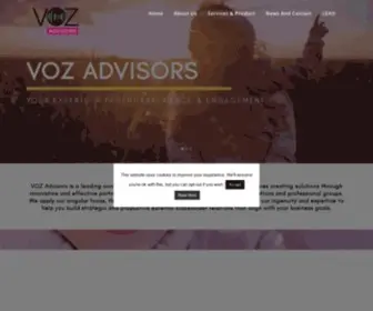 Vozadvisors.com(VOZ Advisors) Screenshot