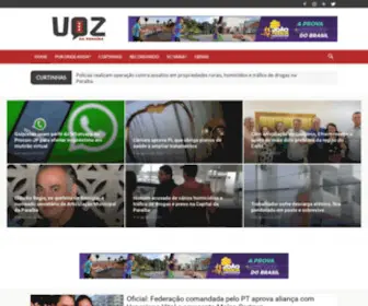 Vozdaparaiba.com.br(Voz da Paraíba) Screenshot