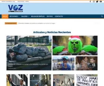 Vozdeladiasporanews.com(Voz de la Diáspora) Screenshot