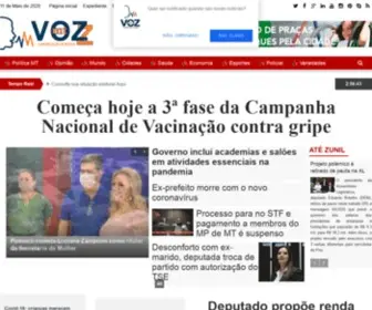 Vozmt.com.br(VOZ MT) Screenshot