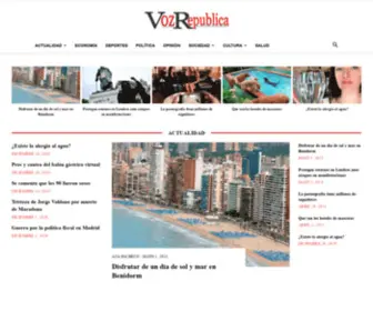 Vozrepublica.com(Voz Republica) Screenshot