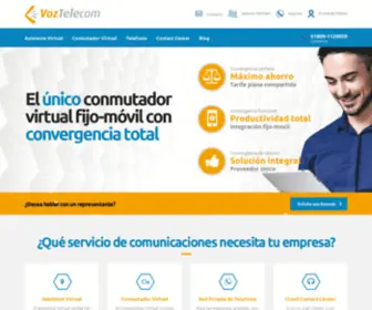 Voztele.com.mx(Conmutador) Screenshot