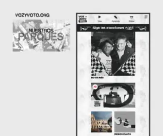 Vozyvoto.org(Periodismo para ciudadanos) Screenshot