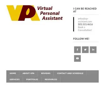 VP-Assistant.com(Virtual Personal Assistant) Screenshot