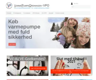 VP-Ordning.dk(Forside) Screenshot