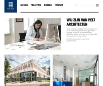 Vpaa.nl(Van Pelt architecten) Screenshot