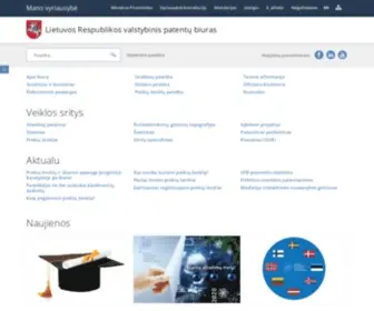 VPB.lt(Mano vyriausybė) Screenshot