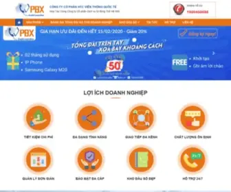 VPBX.vn(CTY CP HTC VIỄN THÔNG QUỐC TẾ) Screenshot