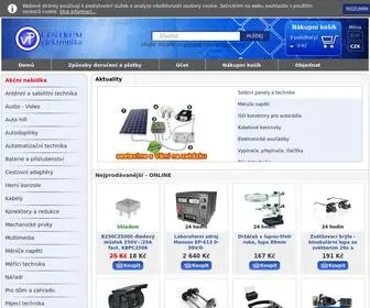 Vpcentrum.eu(VP Centrum elektronika) Screenshot