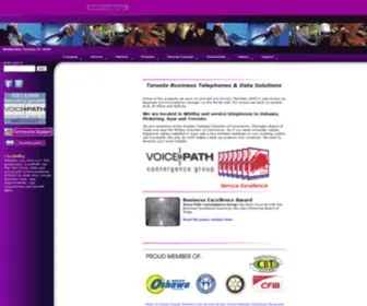 VPCgroup.ca(Business Telephone Systems and Service for Whitby) Screenshot