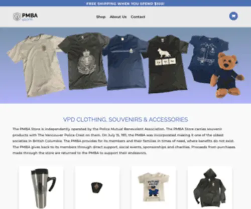VPDstore.ca(The PMBA Store) Screenshot