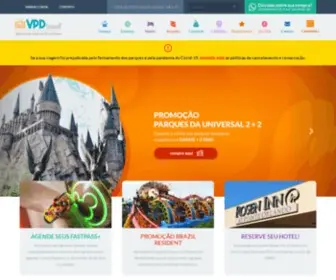 VPDtravel.com(VPD Travel) Screenshot