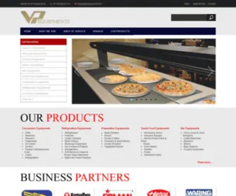 Vpequipments.in(VP Equipments) Screenshot