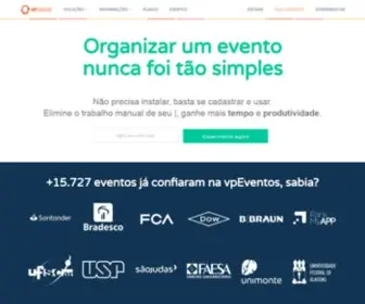 Vpeventos.com(Plataforma Online de Eventos e Cursos) Screenshot