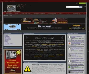 Vpforums.org(The Virtual Pinball Forums) Screenshot