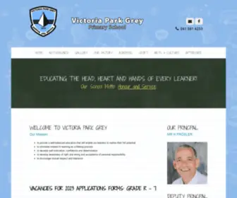 VPgrey.co.za(VP Grey Primary School) Screenshot