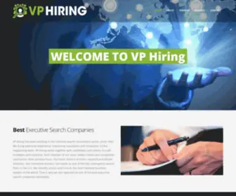 Vphiring.com(VP Hiring) Screenshot